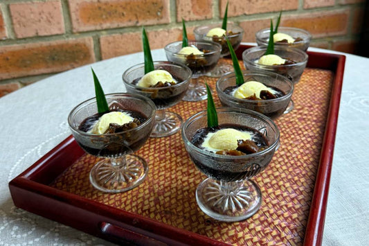 Pulot Hitam and Dried Logans
